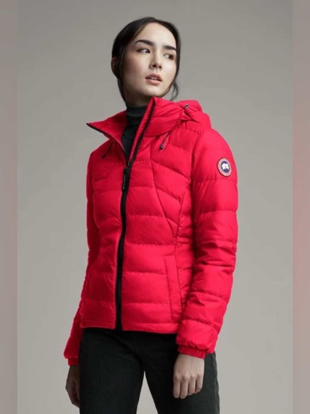 NWT Canada Goose Abbott Hoody Red Down Jacket S Packable